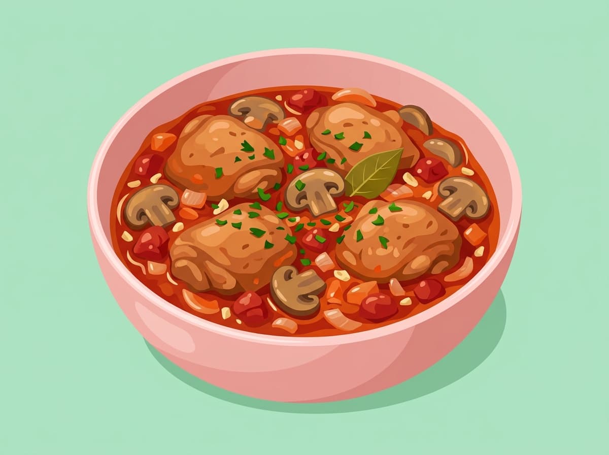 Poulet Chasseur (Chicken Hunter's Stew)