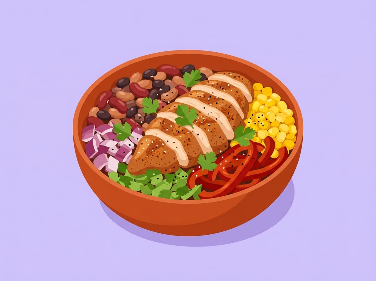 Chicken Breast Burrito Bowl