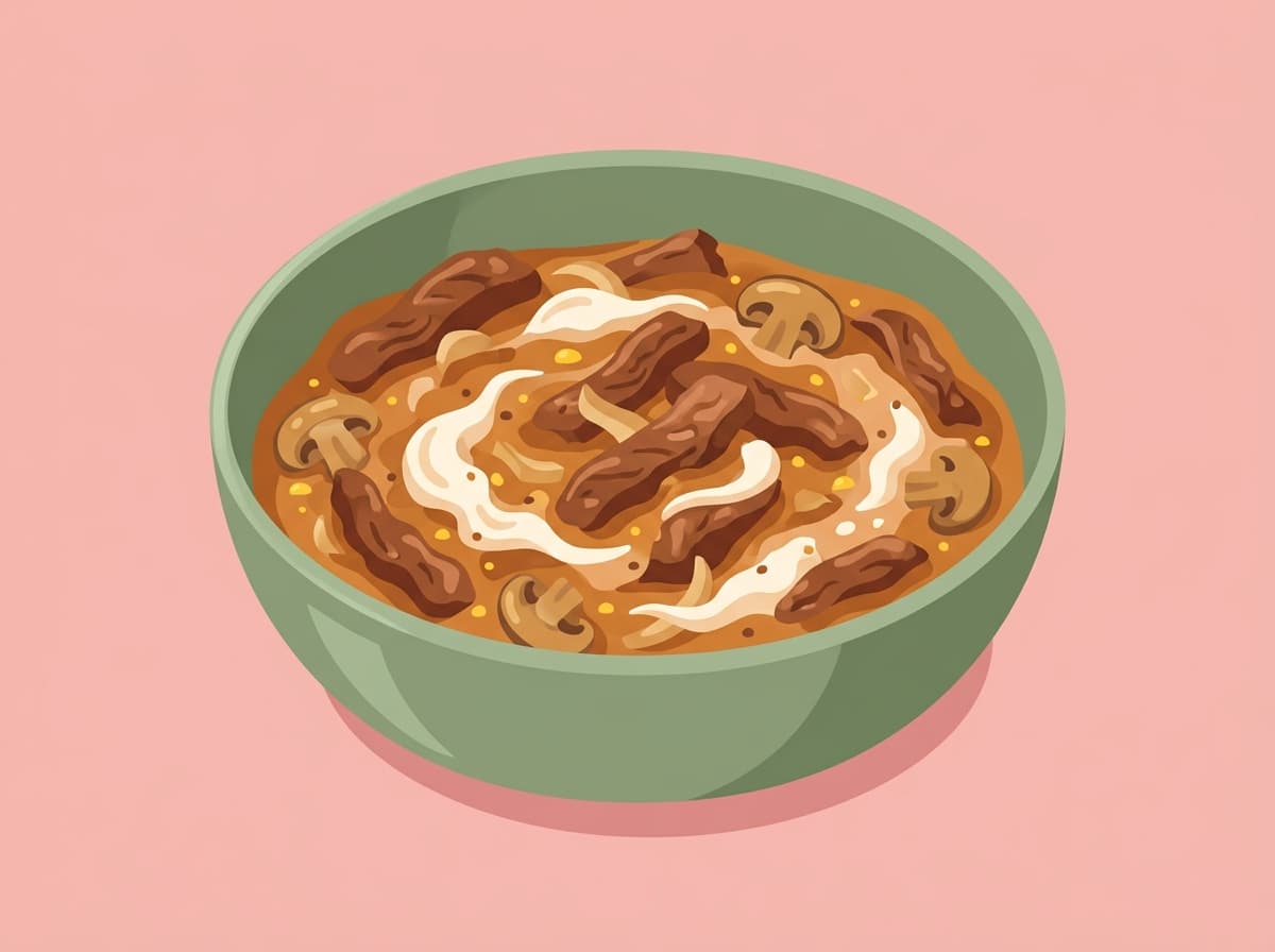Beef Stroganoff