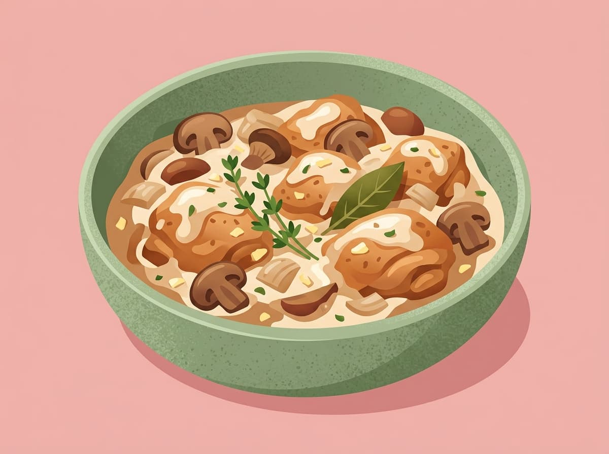 Chicken Fricassée
